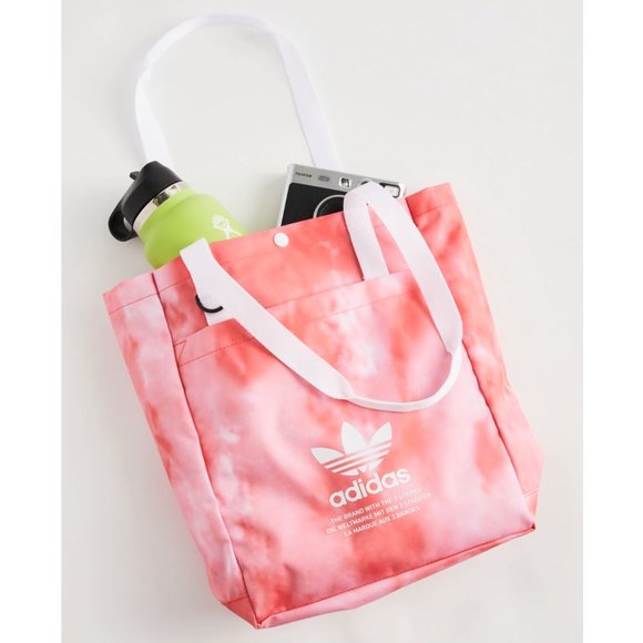 adidas Handbags - adidas Originals Simple Red & White Tie Dye Tote Bag
